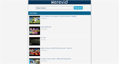 Desktop Screenshot of herevid.com